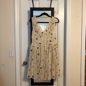 Anthropologie Ranna Gill Sequin Star Dress